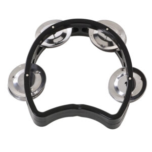 Pandeiro Meia Lua Infantil Preto