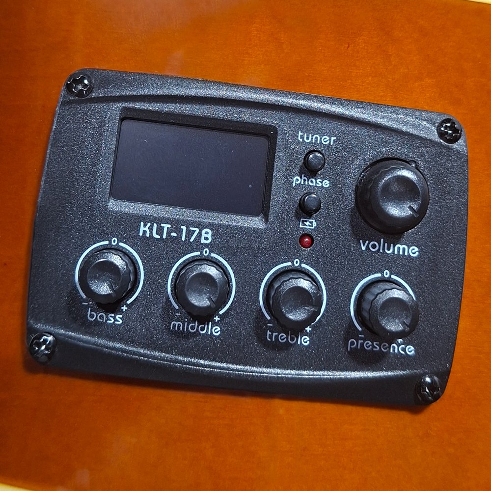 Violão Myth MT39SCE - Natural + Dark Brown